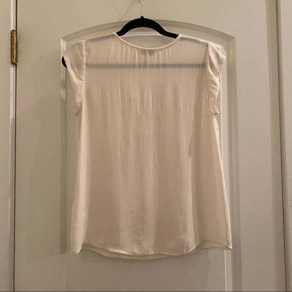 Joie Silk Short Sleeve Blouse - Picture 2 of 4